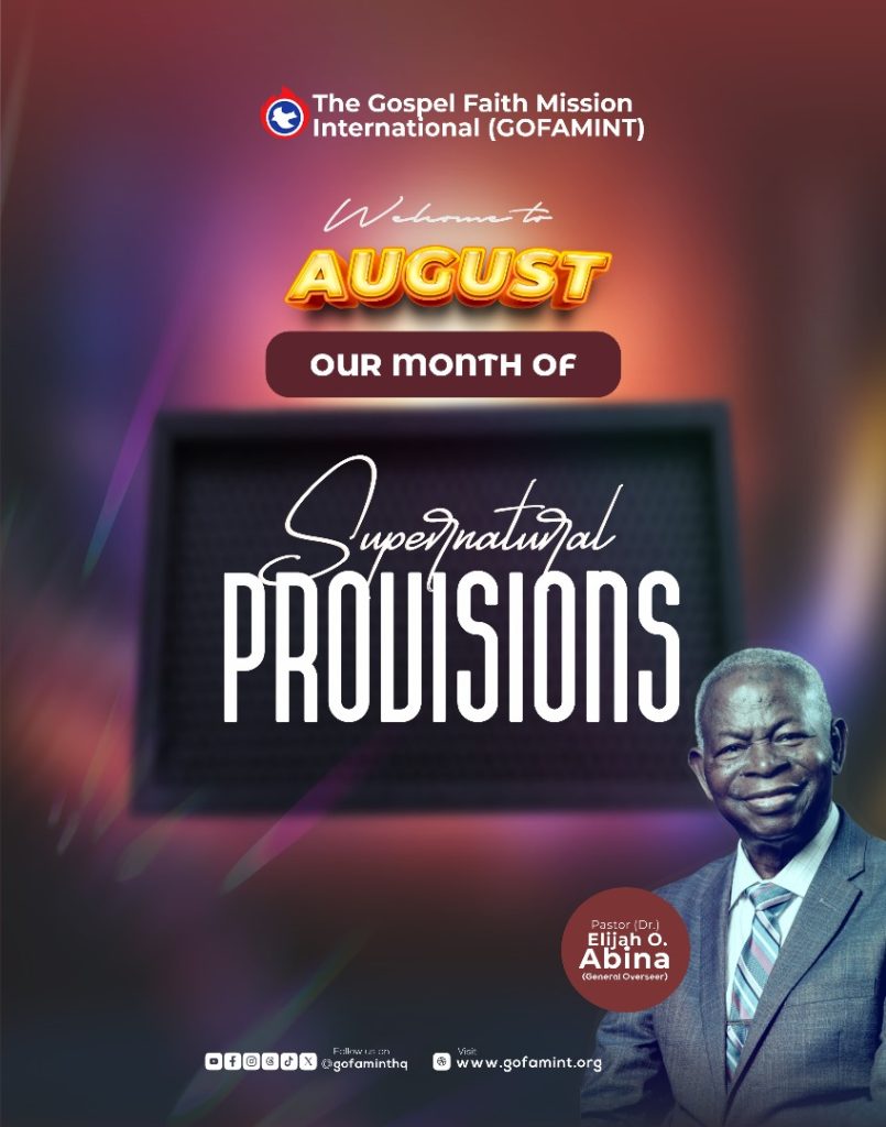 gofamint, supernatural provisions