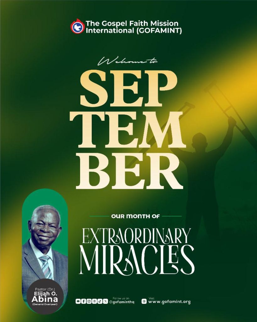 GOFAMINT, Prophetic Declaration