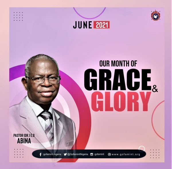June 2021 – Our Month of Grace and Glory