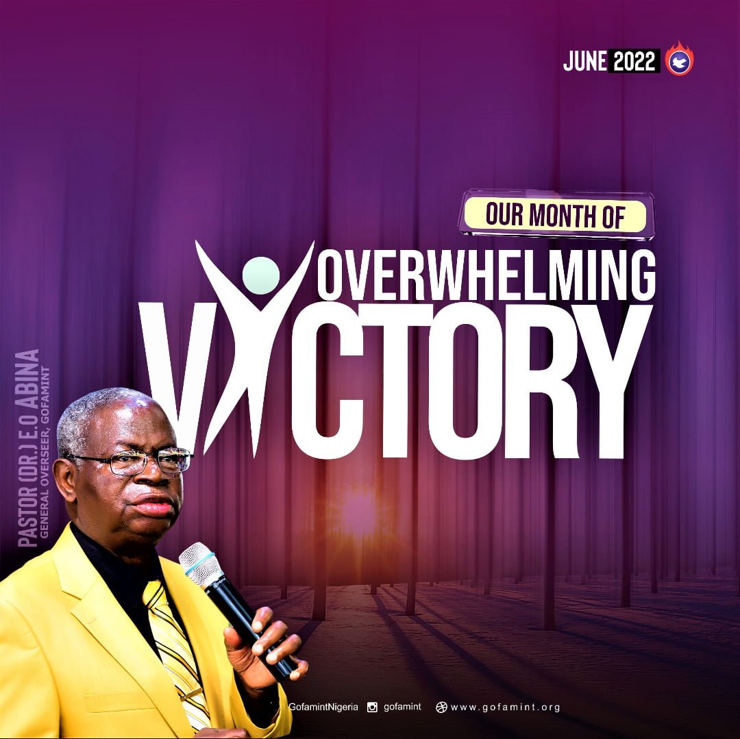 Prophetic Declaration for the Month of June 2022 - Glory House - The ...