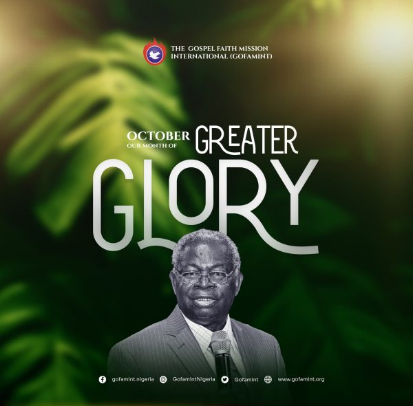 Prophetic Declaration for October 2023 – Greater Glory