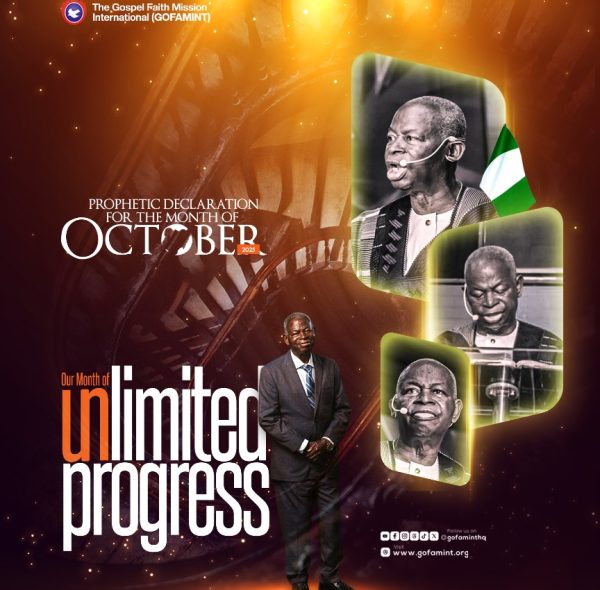 Prophetic Declaration for October 2025 – Unlimited Progress